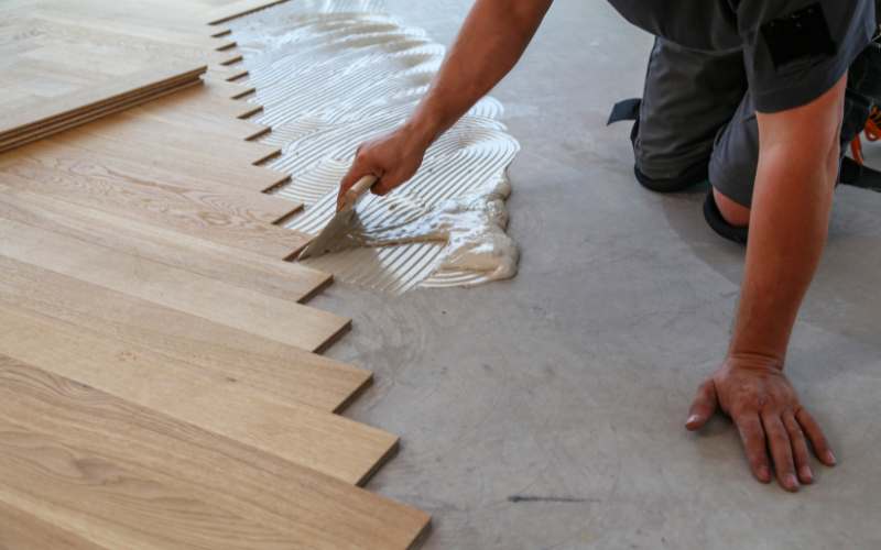 home extension flooring and painting berkshire