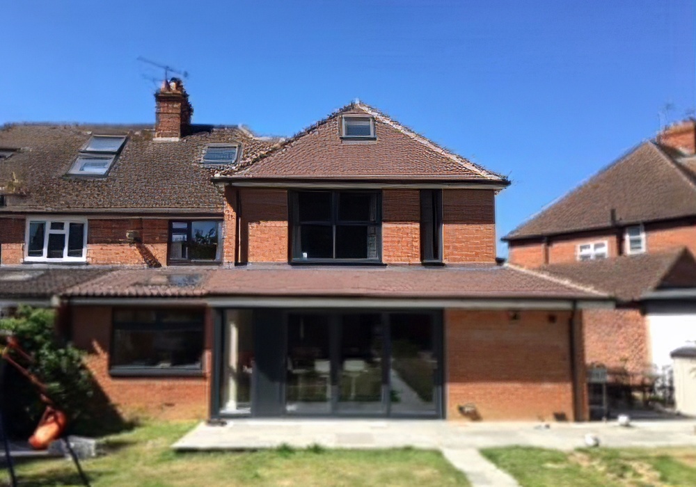 kitchen home extension in berkshire