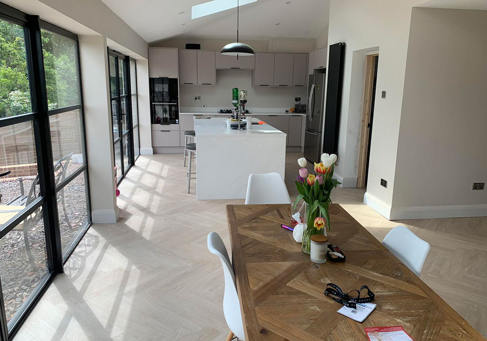 open living home extension berkshire
